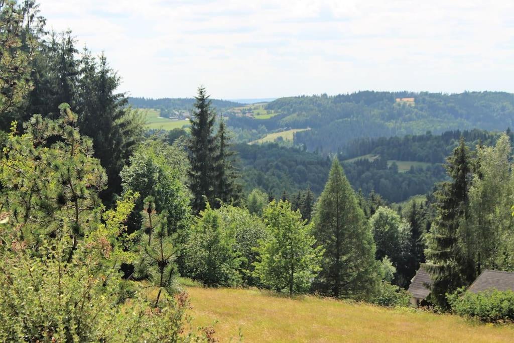 Komfort-Ferienwohnung Auf Der Eulenburg Grafengehaig Bagian luar foto
