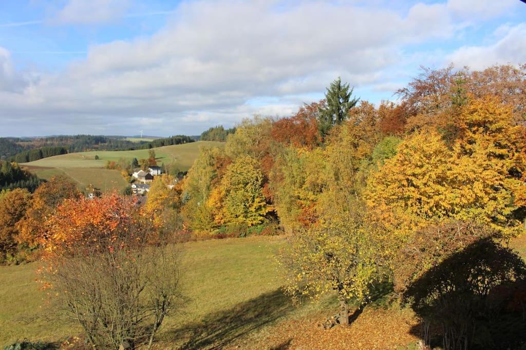 Komfort-Ferienwohnung Auf Der Eulenburg Grafengehaig Bagian luar foto