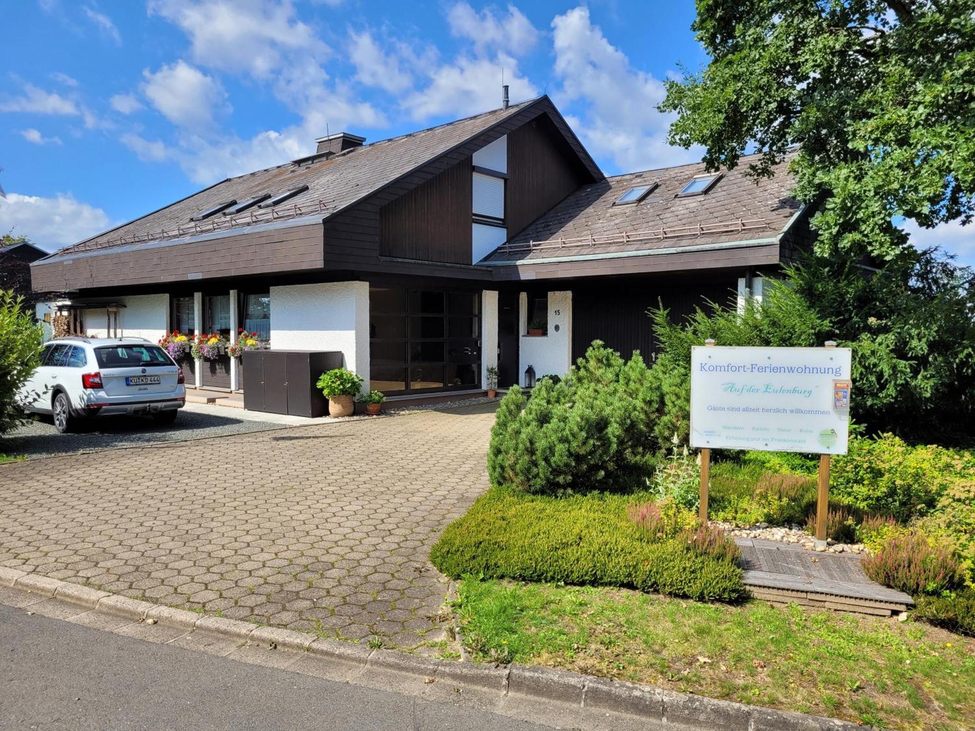 Komfort-Ferienwohnung Auf Der Eulenburg Grafengehaig Bagian luar foto