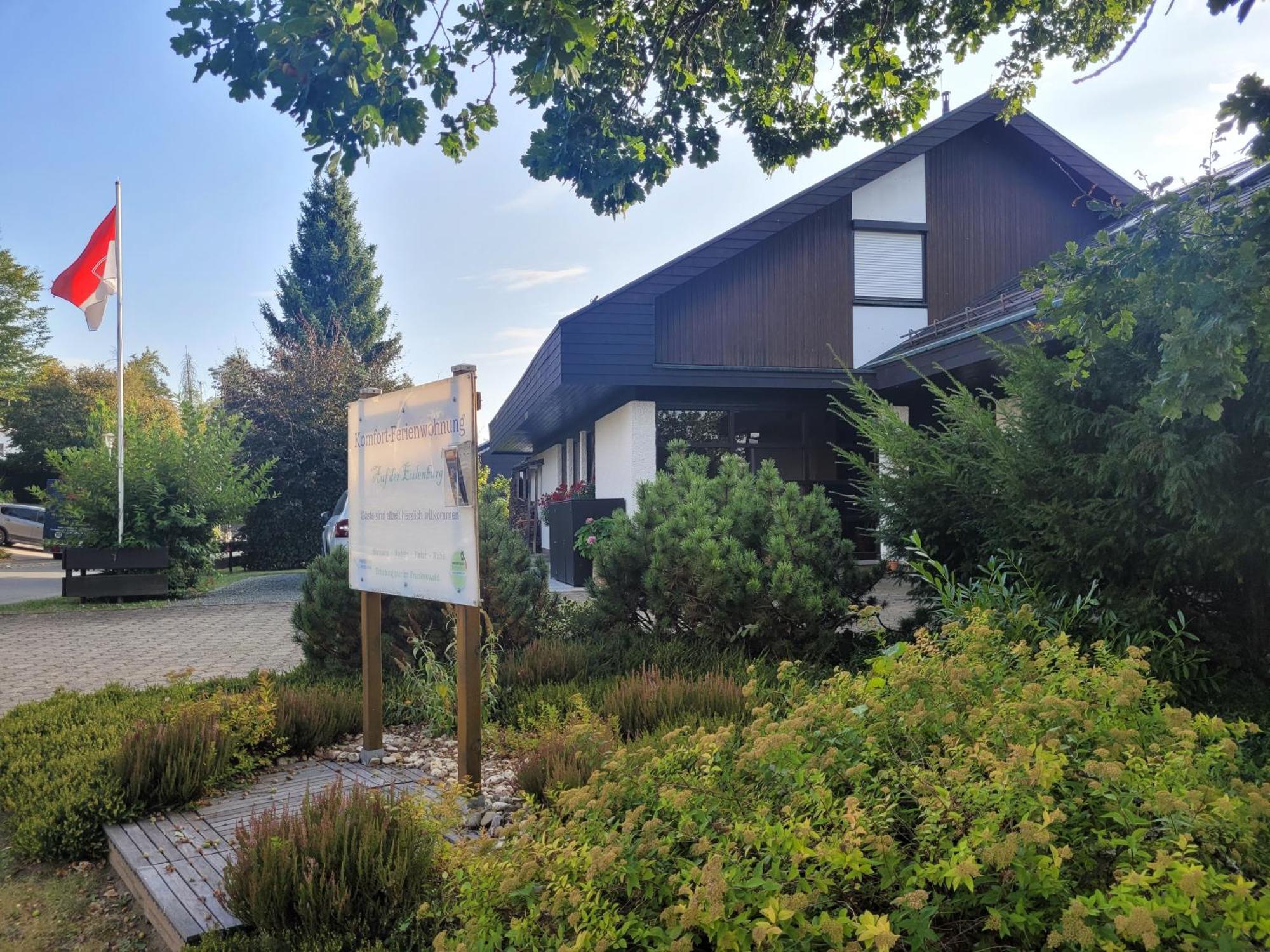 Komfort-Ferienwohnung Auf Der Eulenburg Grafengehaig Bagian luar foto